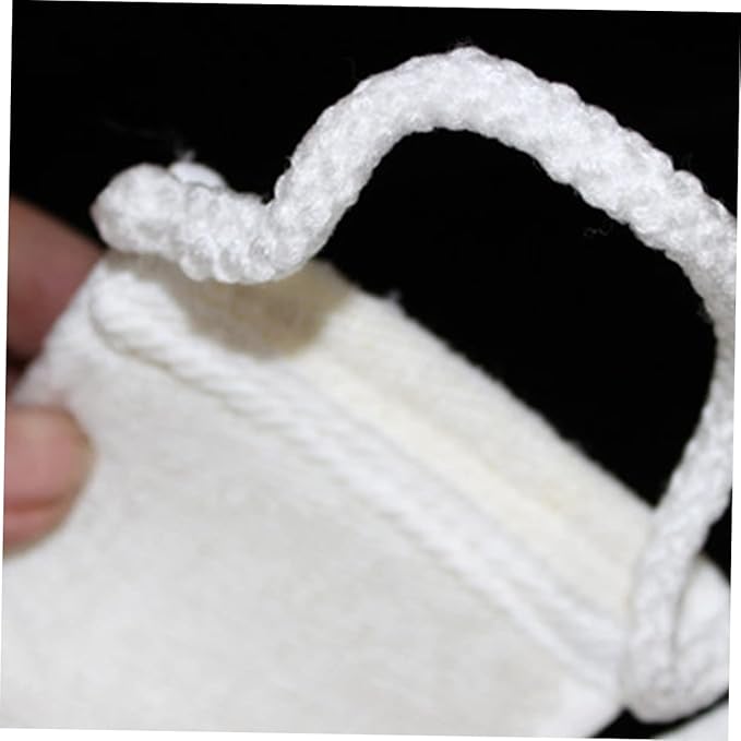 Ipetboom 3pcs Loofah Massage Brush Bath Towel Double-Sided Exfoliating Back Scrubber Straps for Deep Cleaning and Shower
