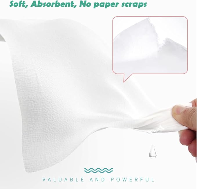 Pack of 6, Soft Small Facial Tissue, Toilet Paper, Bag Cover NOT Box, Disposable Facial Napkin, White Facial Paper, Material Wood Pulp Fiber NOT COTTON, 4-Ply, 240 Sheet per Pack