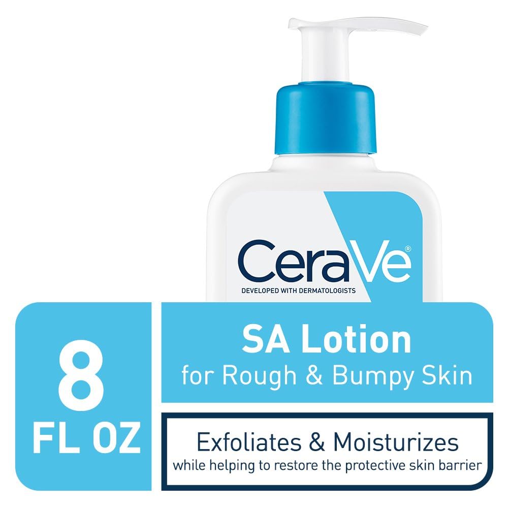 CeraVe Salicylic Acid Lotion, Body Lotion for Rough & Bumpy Skin, 8oz