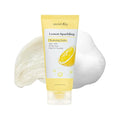 SECRETKEY Lemon Sparkling Cleansing Balm, Lemon Extract with AHA & BHA, Gentle Exfoliating and Hydrating Makeup Remover, Helps Cleanse Pores and Remove Impurities, Korean Skincare (5.07 fl oz / 150ml)
