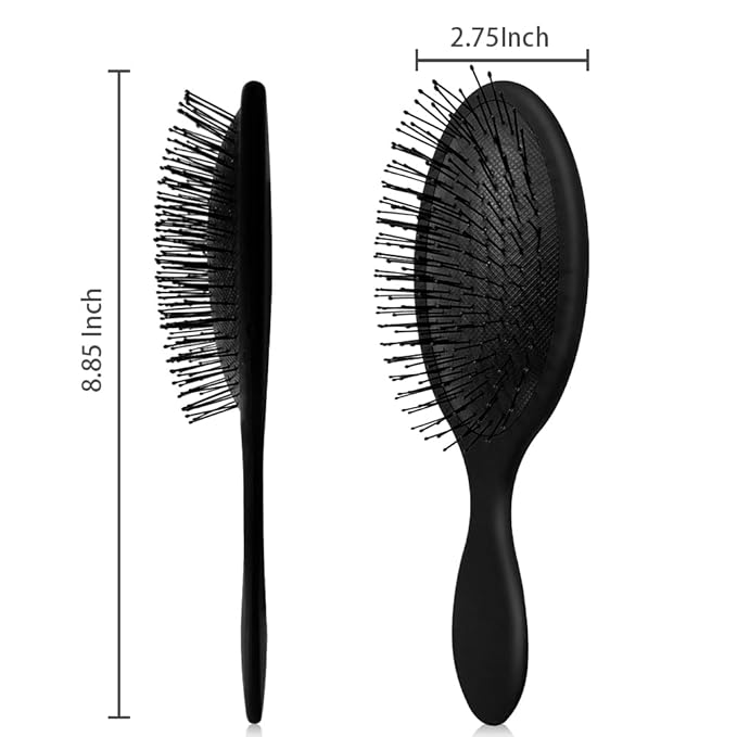 Detangler Hair Brush for Wet and Dry Hair, Curly or Straight Hair, Detangling Brush with Flexible Hairbrush Bristles, Hair brushes for Women & Men, Adults & Kids, for Shower & Travel