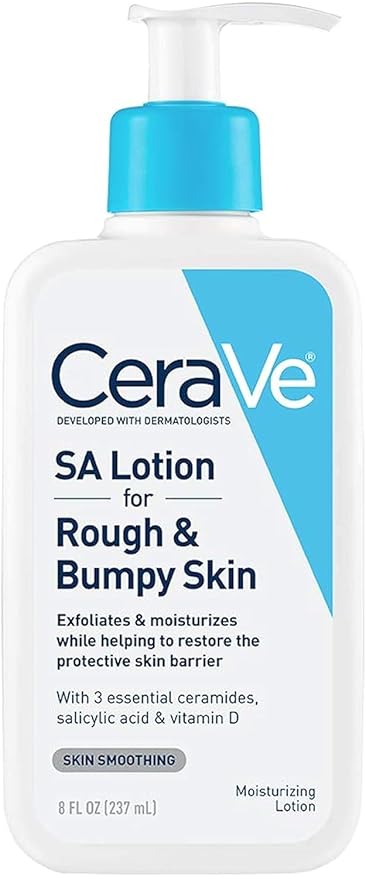 CeraVe Salicylic Acid Lotion, Body Lotion for Rough & Bumpy Skin, 8oz