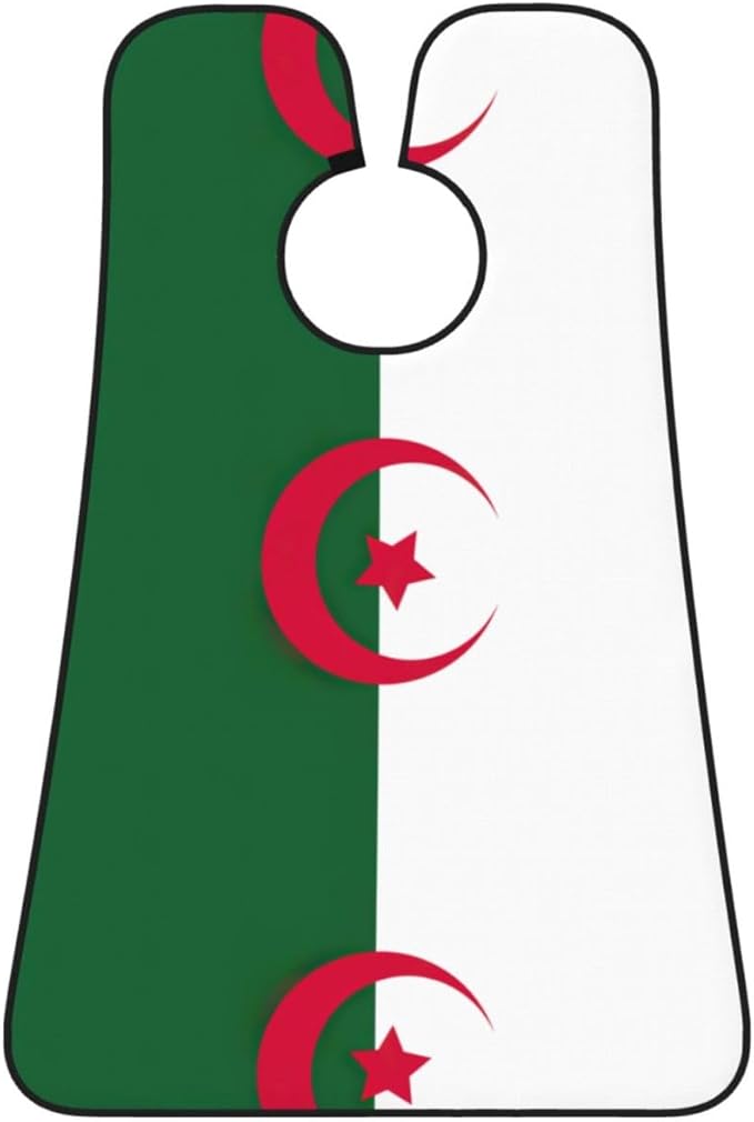 Flag Of Bangladesh Print Beard Bib Shaving Apron, Beard Hair Trimming Cape Gift For Dad