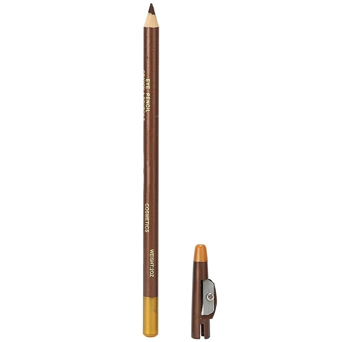ZIZEV Beard Pencil Beard Shaping Tool Tracing Pen Tray Liner Beard Tracing Pen Barber Hairline Pencil Beard Mustache Combs (light brown)