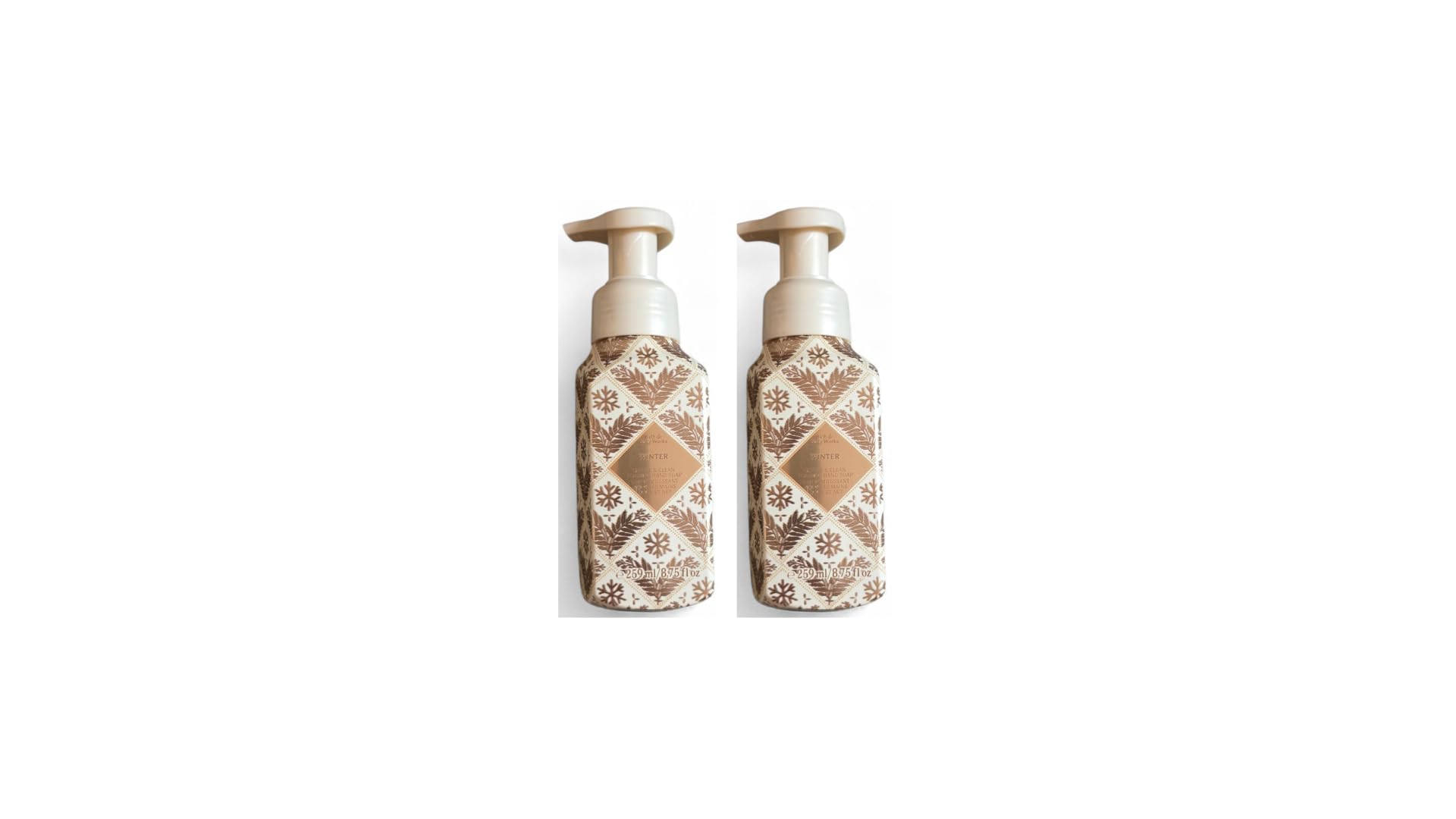 Bath and Body Works Winter Gentle Foaming Hand Soap, 2-Pack 8.75 Ounce (Winter)