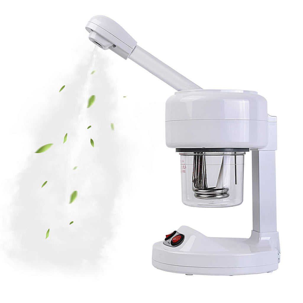 Mini Facial Steamer for Salon and Spa - Desk Ozone Face Steamer for Personal Care - Portable Steam Machine