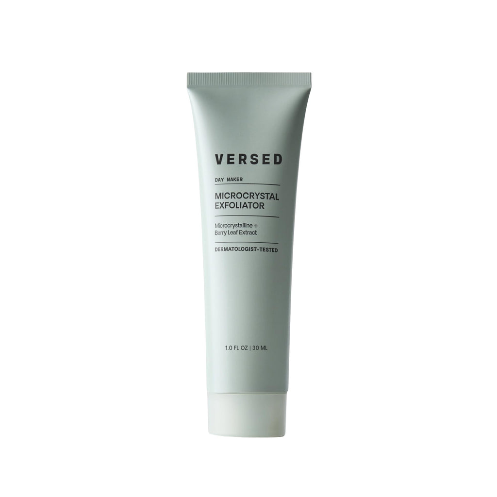 VERSED Day Maker Microcrystal Exfoliator | Creamy Buffing Cleanser, 1 Oz