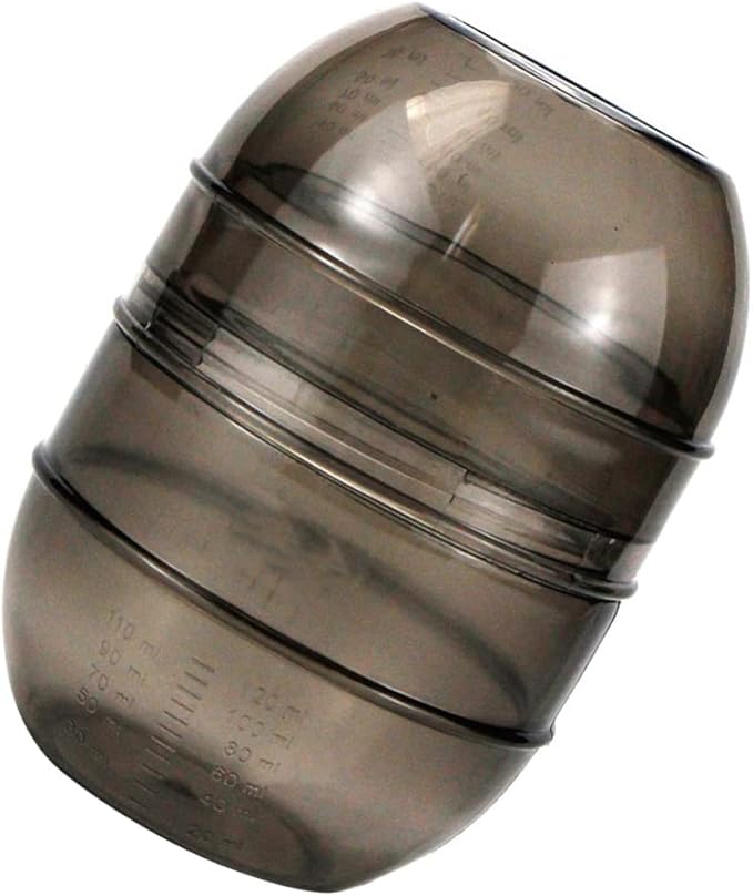 KALLORY Hair Dye Cup, Hair Color Shaker Bowl Plastic Salon Mixing Bowl Hair Color Mixing Tools for Barbershop Home