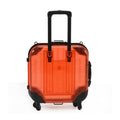 HBZGTLAD 10pcs false eyelashes packaging box pink luggage lashes suitcase mink lashes packing fluffy and curly case empty (C-red)