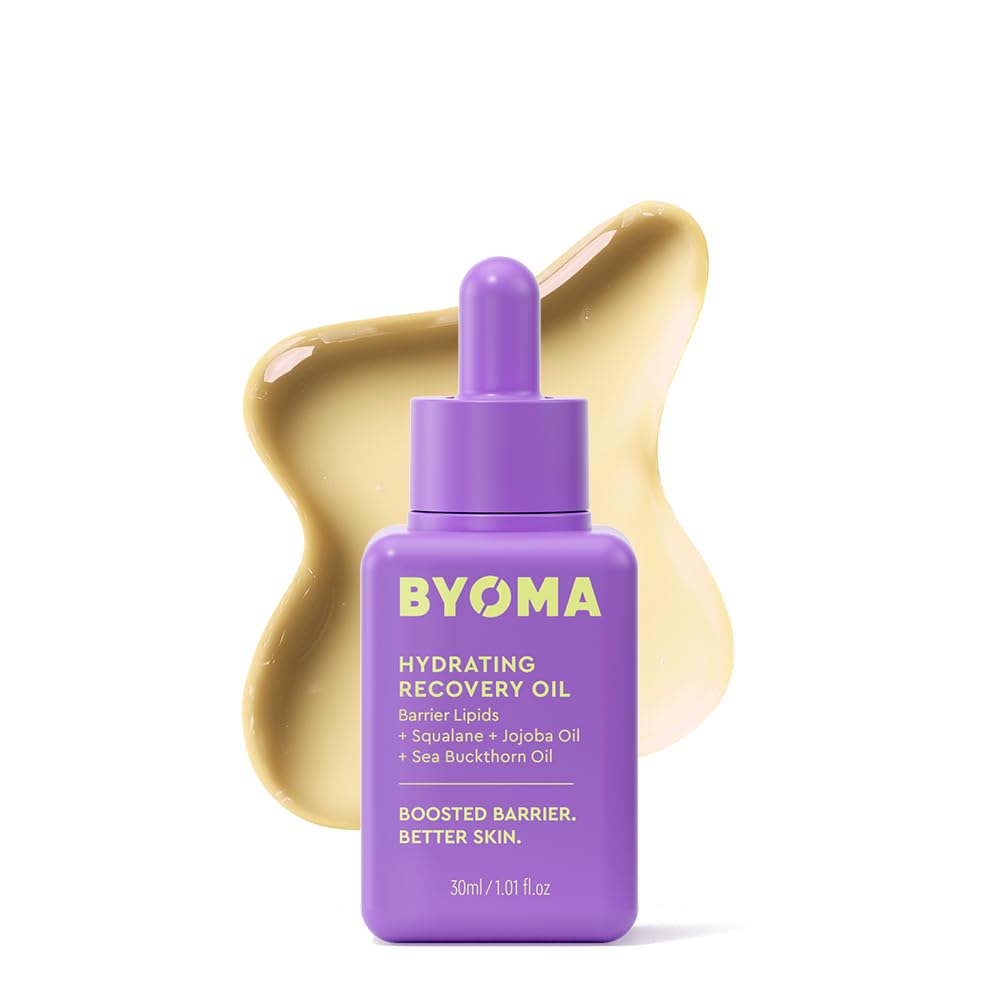 BYOMA Hydrating Recovery Oil, Ultra-Lightweight, Non-Greasy Oil (30ml)