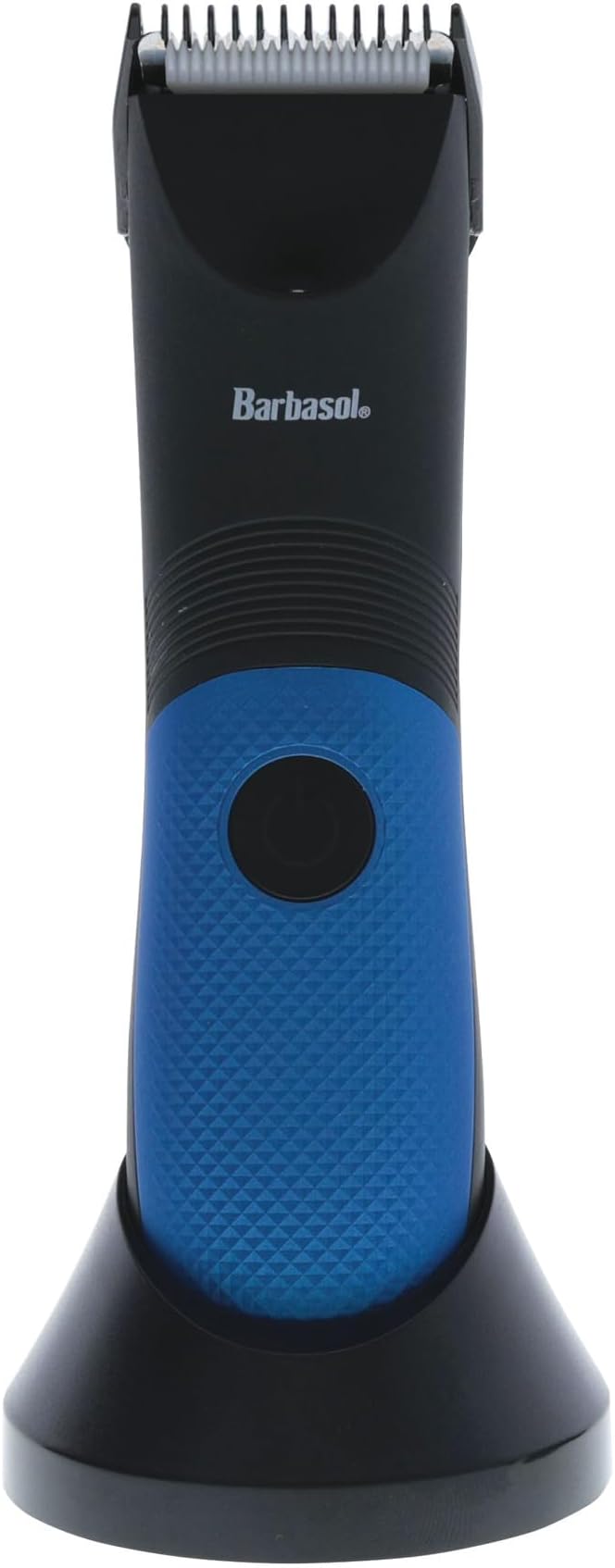 Barbasol Body Hair Trimmer for Men, with Adjustable Guide Shield, Built in Light, Heat Resistant & Hypoallergenic Ceramic Blade, Wet and Dry Waterproof Trimmer, Full Body Battery Powered Trimmer