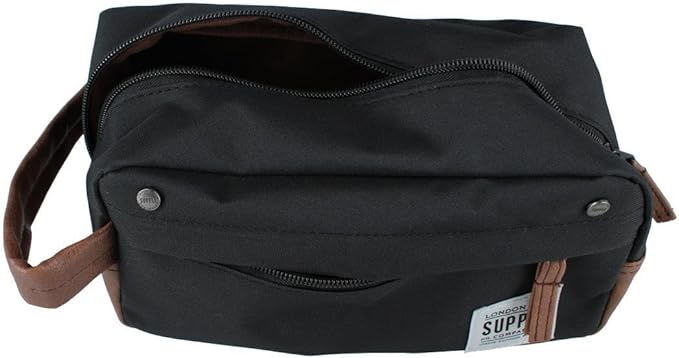 London Fog Men's Travel Accessory Case with Handle