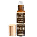 Untamed Organics 100% Organic Castor Oil Roll-On for Brows & Lashes, 10 mL