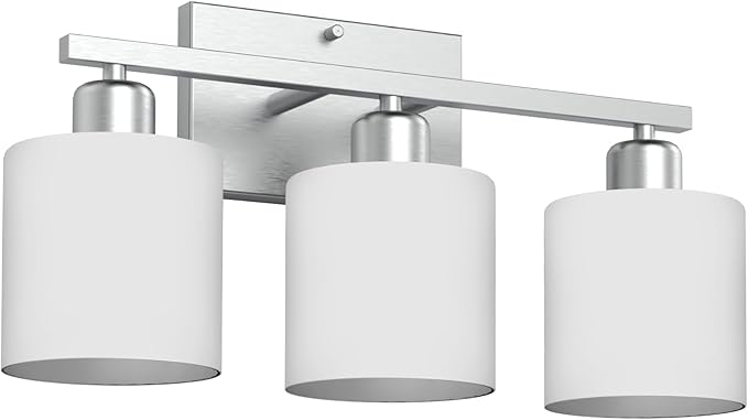 Dekang 18 Inches Bathroom Light Fixtures Over Mirror Brushed Nickel