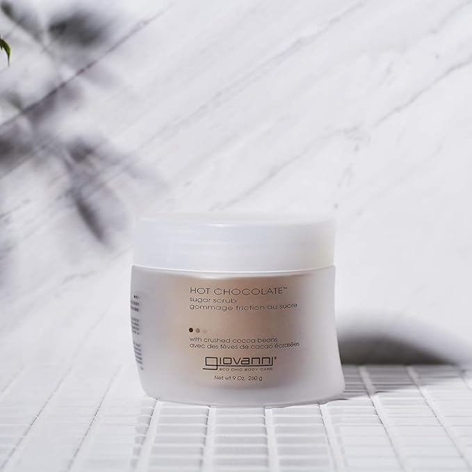 GIOVANNI Hot Chocolate Sugar Body Scrub, Scented, 9 Oz (Pack of 1)