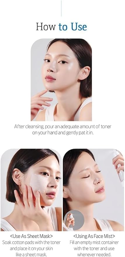 ETUDE SoonJung pH5.5 Relief Toner, Hydrating Toner for Sensitive Skin, Vegan Face Toner, Panthenol, Madecassoside, Moisturizer, Korean Skin Care, Korean Toner, Beauty (6.76 Fl Oz)