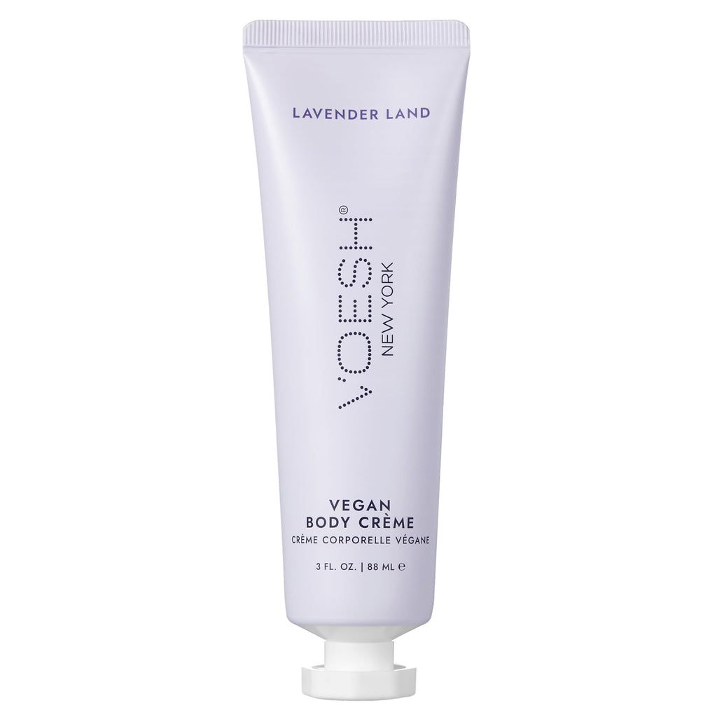 VOESH Vegan Body Creme - Skin Moisturing Cream, K-Beauty Korean Skincare, Lavender Land - 3oz