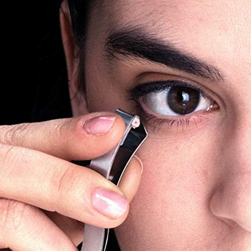Preo Prima Shogyo Japanese Partial Eyelash Curler, Inner Corner/Outer Corner Precision Lash Curl Up Tool, Made in Japan (Included 2 Replacement Rubber) | C-180