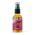 Badger Rose Face Cleansing Oil, Organic Facial Oil Cleanser & Makeup Remover, Oil Cleansing Method, Non-Greasy Moisturizing Skin Balancing Gentle Face Cleanser w/Pure Rose Oil, 2 fl oz Glass Bottle