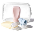 Cryslora Silicone Travel Bottles for Toiletries, TSA Approved Size 3oz