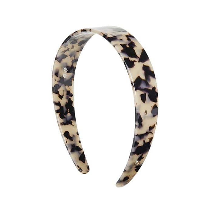 EVITA PERONI 1.18 Inches Hair Bands for Women's Hair Acetate No Slip-Amber
