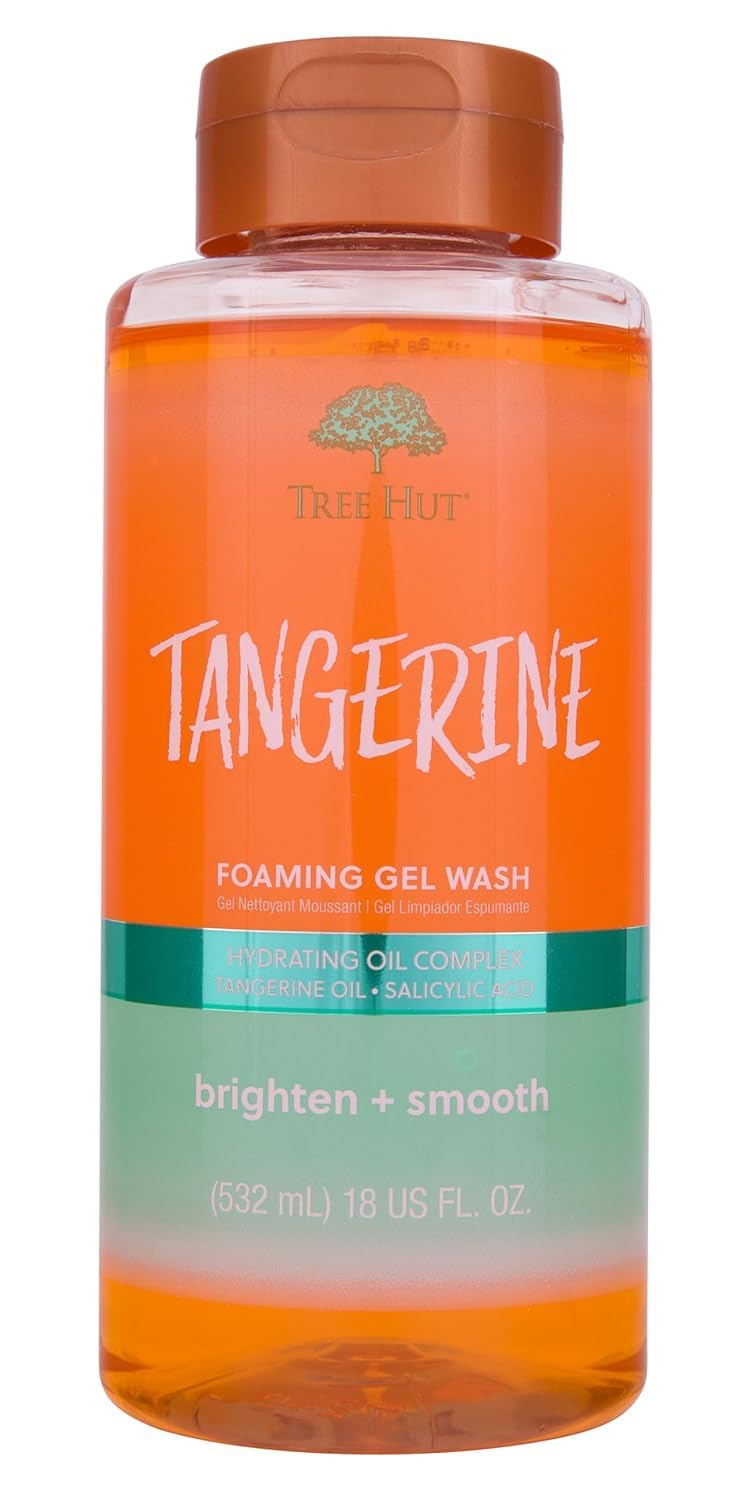 Tree Hut Pink Hibiscus Foaming Body Wash, 18 Fl Oz