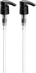 Bar5F Pumps for Shampoo and Conditioner Bottles, Salon-Brand Liters, 2 Pack