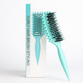 Curl Defining Brush for Curly Hair - Vented, Ergonomic Detangling Brush for Wet & Dry Hair - Enhances Natural Curls, Reduces Frizz for Men & Women