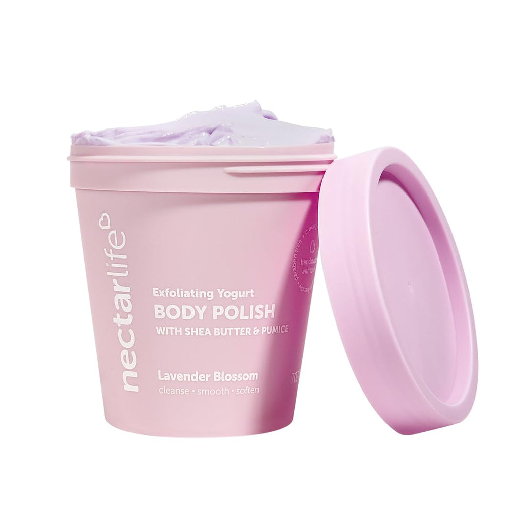Nectar Life Exfoliating Body Polish with Ground Pumice, 5 oz (Lavender)