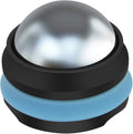 AHIER Cold Massage Roller Ball, Stainless Steel Cold Therapy Relief, Free Rolling Removable Gel Ball Deep Tissue Massage Pain Relief, Great Tool for Back/Neck Pain, Muscles Recovery (Black)