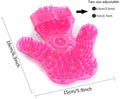 Kioer Deep Tissue Massage Roller Glove for Neck, Chest, Foot, Hamstrings, Thighs, and Full Body Care 9 360-degree-roller Metal Ball Beauty Care(Pink) (Pink)