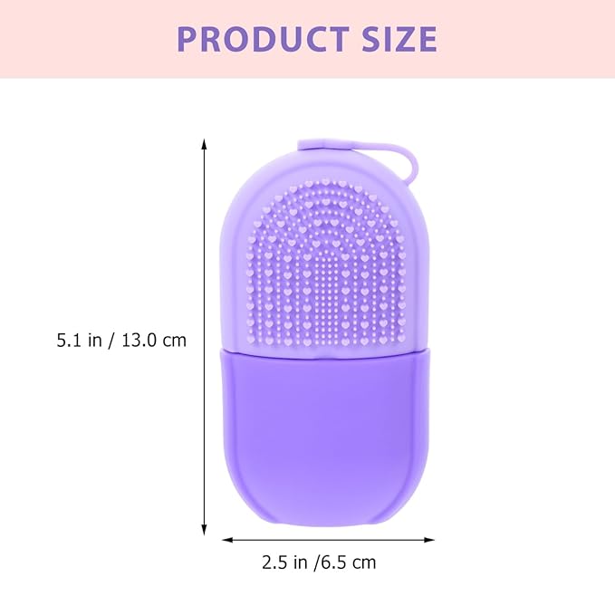 Baluue Face Ice Roller 5.11 Inch Skin Ice Roller Cooling Massage Tool for Eyes Reduction and Facial Care at Home or Travel