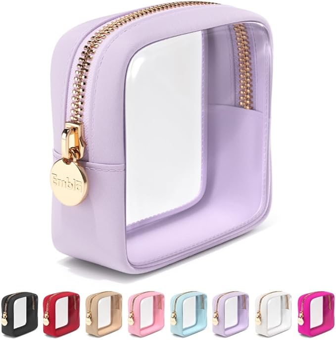 Makeup Bag for Women, Travel Cosmetic Organizer, Waterproof Toiletry Pouch