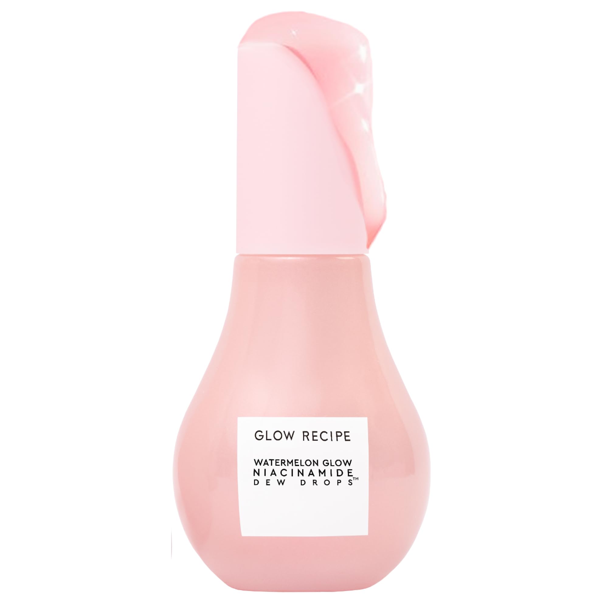 Glow Recipe Watermelon Niacinamide Dew Drops, Korean Niacinamide Serum Drops, Hydrating Face Serum + Primer & Liquid Highlighter, Hyaluronic Acid, Dewy Glow (40ml)
