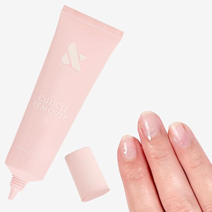 Olive & June Cuticle Remover | Exfoliates & Softens Dry Skin | No Clipping Needed | Avocado, Argan & Jojoba Oil | Fragrance-Free, Vegan & Cruelty-Free | 30mL / 1oz