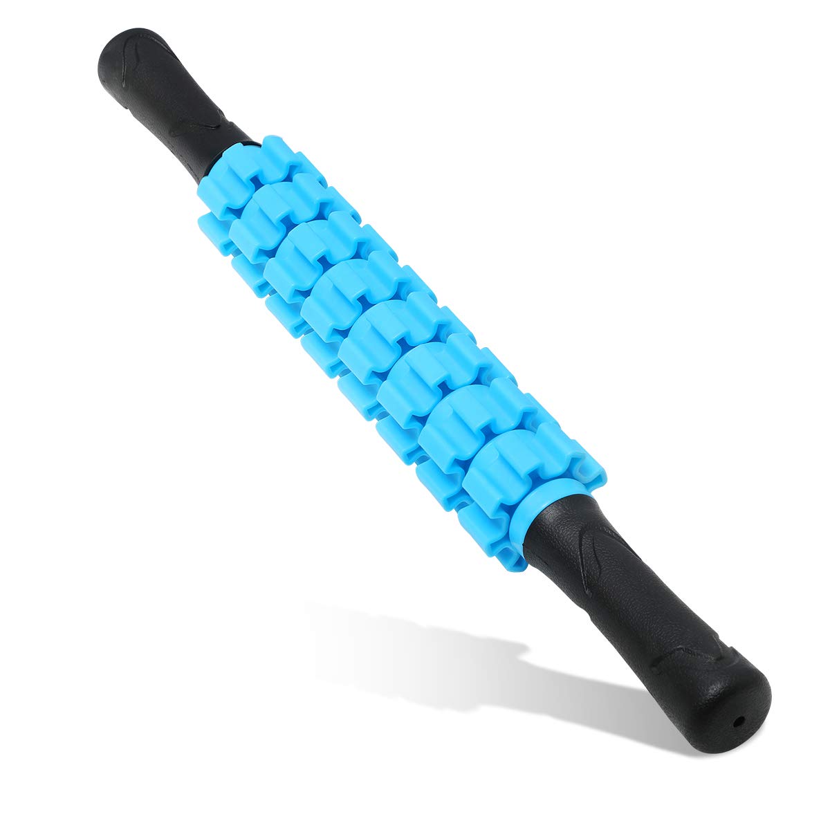 ZanLLW Muscle Roller Stick, Muscle Roller, Liposuction Massage Roller for Lymphatic Drainage, Massager Stick for Relief Muscle Soreness, Trigger Points, Help Exercise Runner Legs, Back Recovery