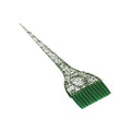 Guojiang Professional Hair Color Dye Mixing Bowl Comb Brush For Salon Tint Coloring Hairdressing Tool Hair Color Brushes Set, Green