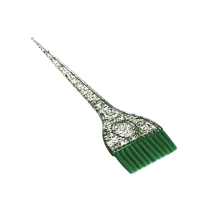 Guojiang Professional Hair Color Dye Mixing Bowl Comb Brush For Salon Tint Coloring Hairdressing Tool Hair Color Brushes Set, Green