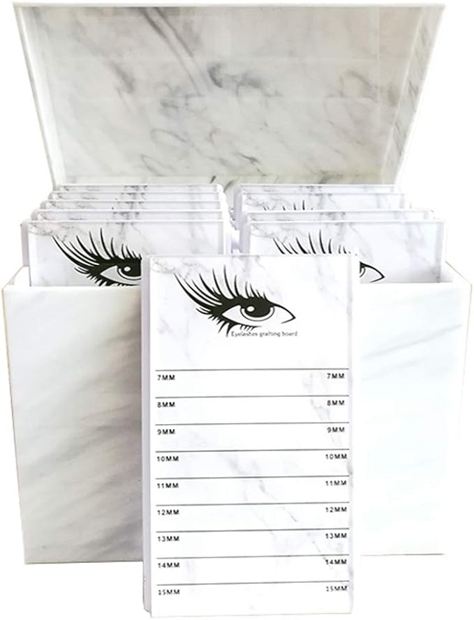 Aufbewahrungsbox für Wimpern aus Acryl, 10 Schichten