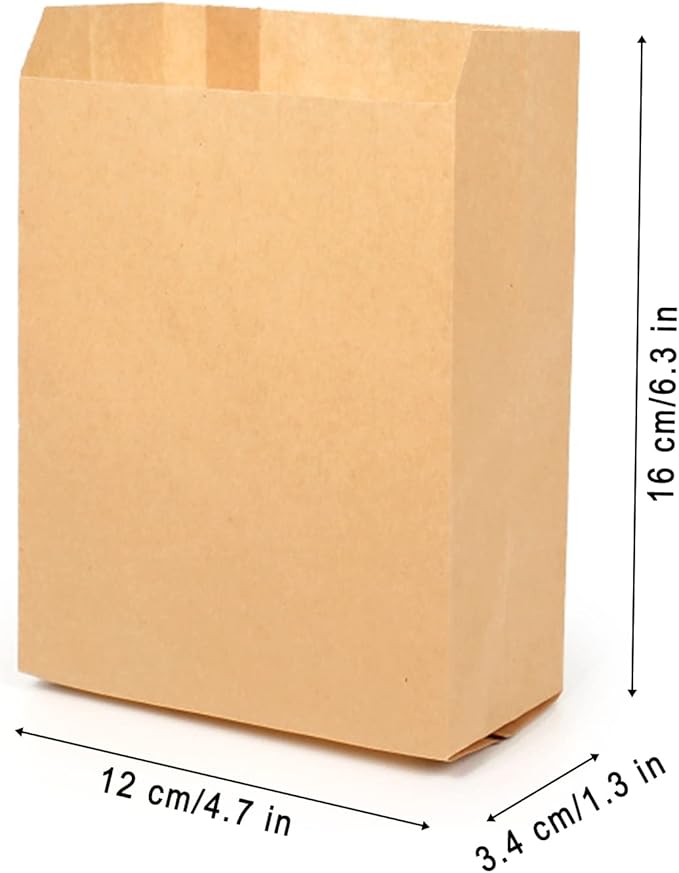 Hipruict Small Paper Bags, 200 Pcs Feminine Hygiene Bags, Sanitary Disposal Bags, Feminine Disposal Bags, Used for Sanitary Napkins, Cotton Slivers, Desserts