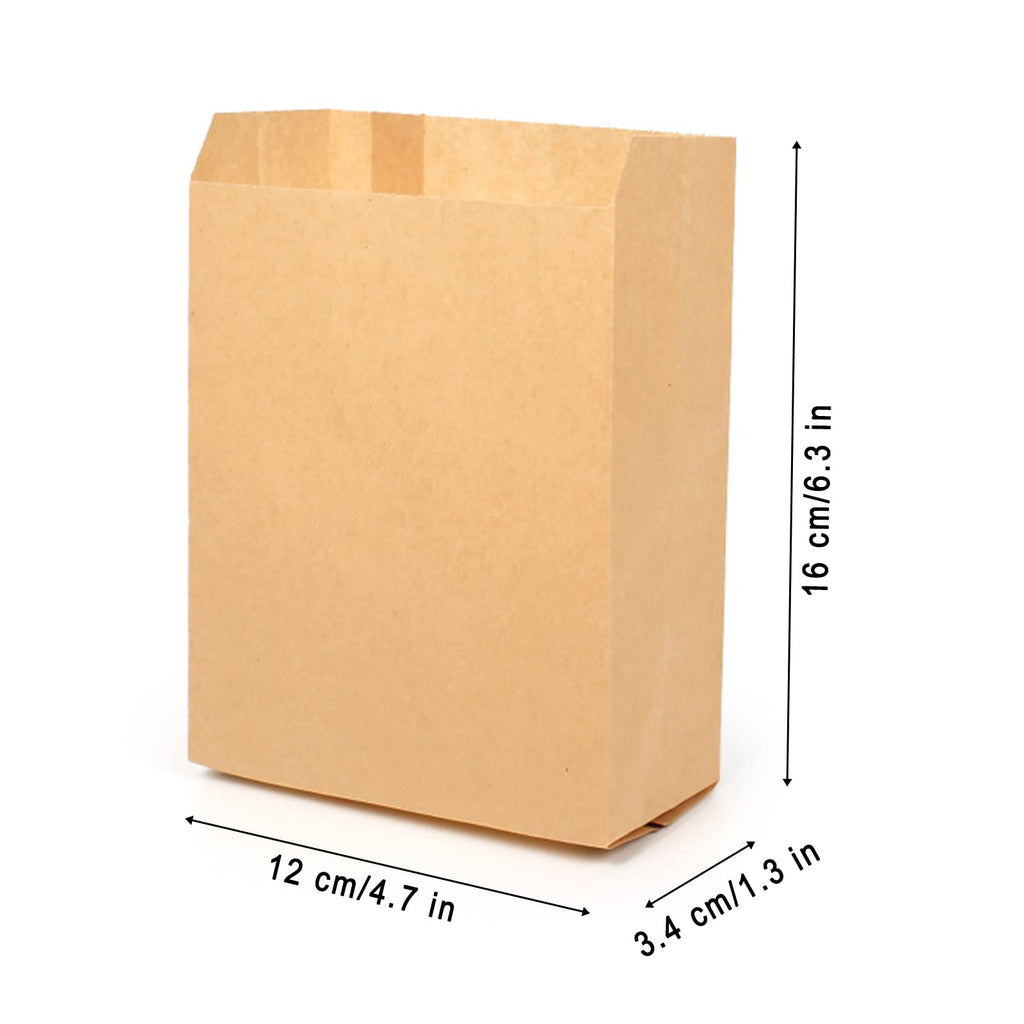 Hipruict Small Paper Bags, Feminine Hygiene Bags, 100 Sanitary Disposal Bags, Feminine Disposal Bags, Used for Sanitary Napkins, Cotton Slivers, Desserts