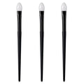 Molain Silicone Eyeshadow Brush, Makeup Applicator Lip Mask Makeup Brushes Silica gel Makeup Eyebrow Lipstick Brushes Lip Mask Makeup Brushes for Liquid Eye Shadow Applying Cream(3Pcs)