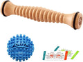 Body Back FSA Eligible Wooden Foot Roller & Foot Star® Massager Ball Bundle - Plantar Fasciitis Relief, Deep Tissue Foot Pain & Arch Massager, Myofascial Release