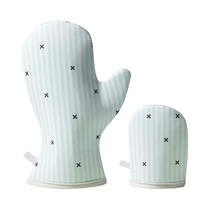 Cryslora Tanning Mitt, Reusable Lotion Applicator, Anti-Sliding tanning gloves for small hands (Short-Pile)