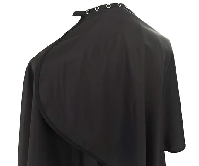 Barber Cape for Men, PELOCAPA Hair Cutting Cape with Metal Snap Closure, Professional Salon Cape, Large Waterproof Hairdressing Cape for Hairstylist - 63"× 56"(Comic Style)
