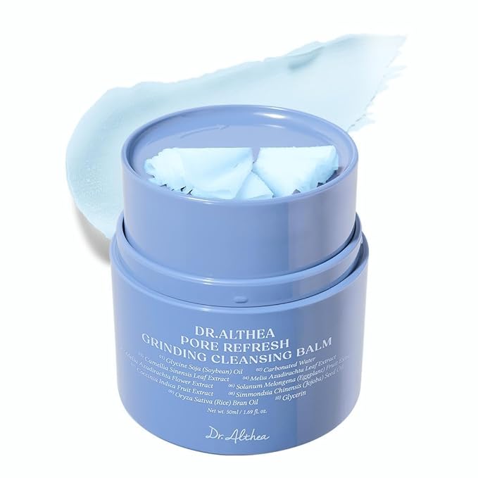 Dr.Althea Pore Refresh Cleansing Balm, Korean Vegan Skin Care, 1.69 Fl Oz
