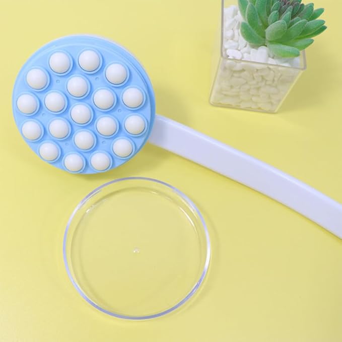 Lotion Apply for Back, by Body Long Handheld self-Handhled Easy Reach for Sunscreen, Cream, Shower Gel on Back, Legs and Feet, Detachable Handle