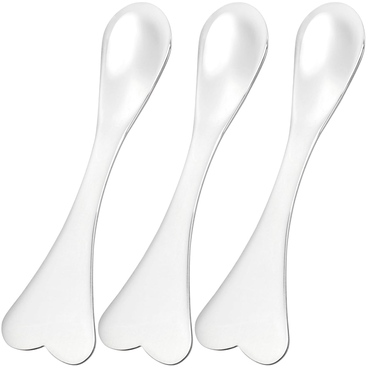 Pndeyo Mini Stainless Steel Makeup Spatula