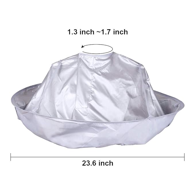 SZHSTC Professional Hair Cutting Cape Foldable Hair Cutting Cloak Umbrella for Salon Barber Adult Special Hair Styling Accessory