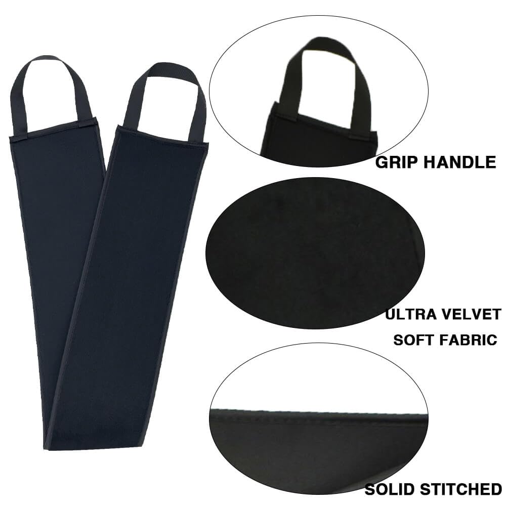 4Pack Self Tanning Mitt Applicator Set, 1 Self Tanning Mitt, 1 Self Tanner Lotion Back Applicator, 1 Self Face Tanner Brush, 1 Exfoliating Glove, Sunless Self Tan Kit